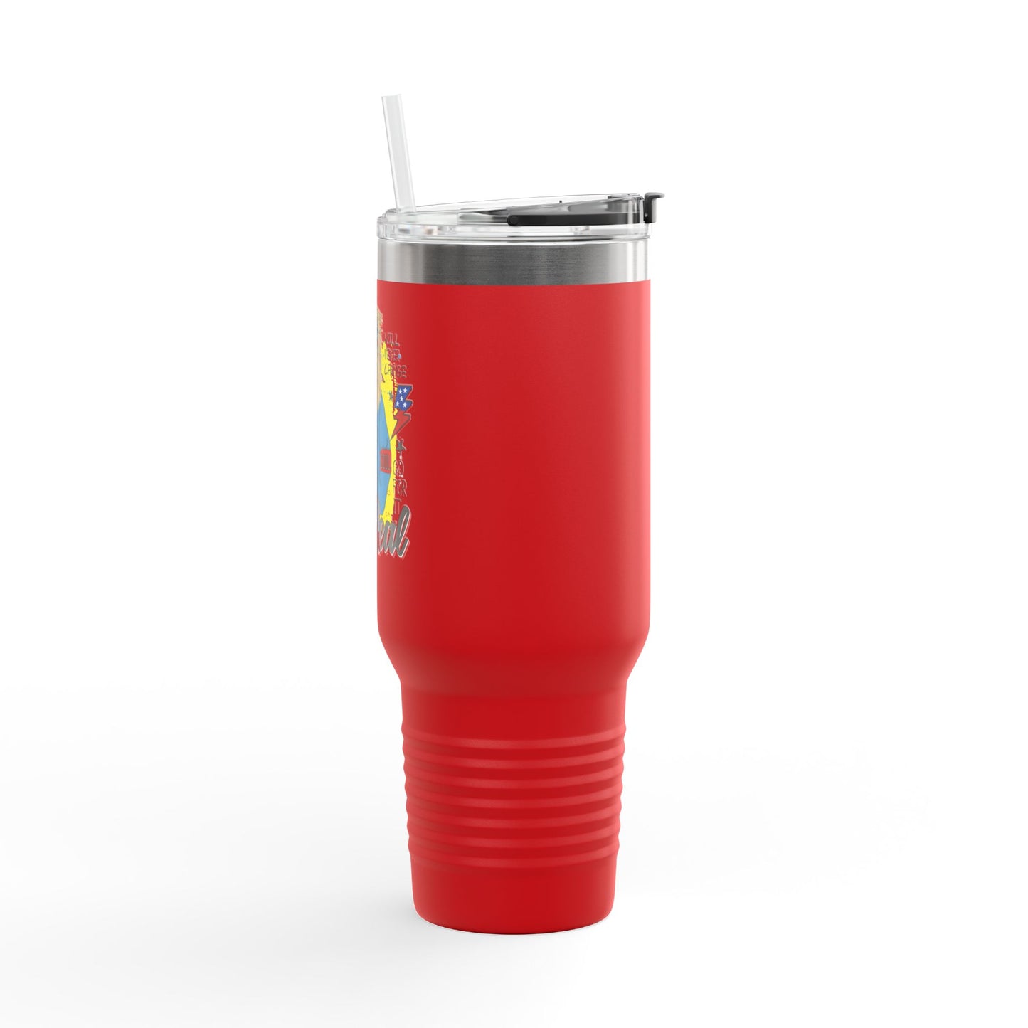 'Stray Real ' 40oz Insulated Travel Tumbler