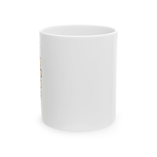 'Live It Up' Ceramic Mug - 11oz & 15oz Coffee Cup