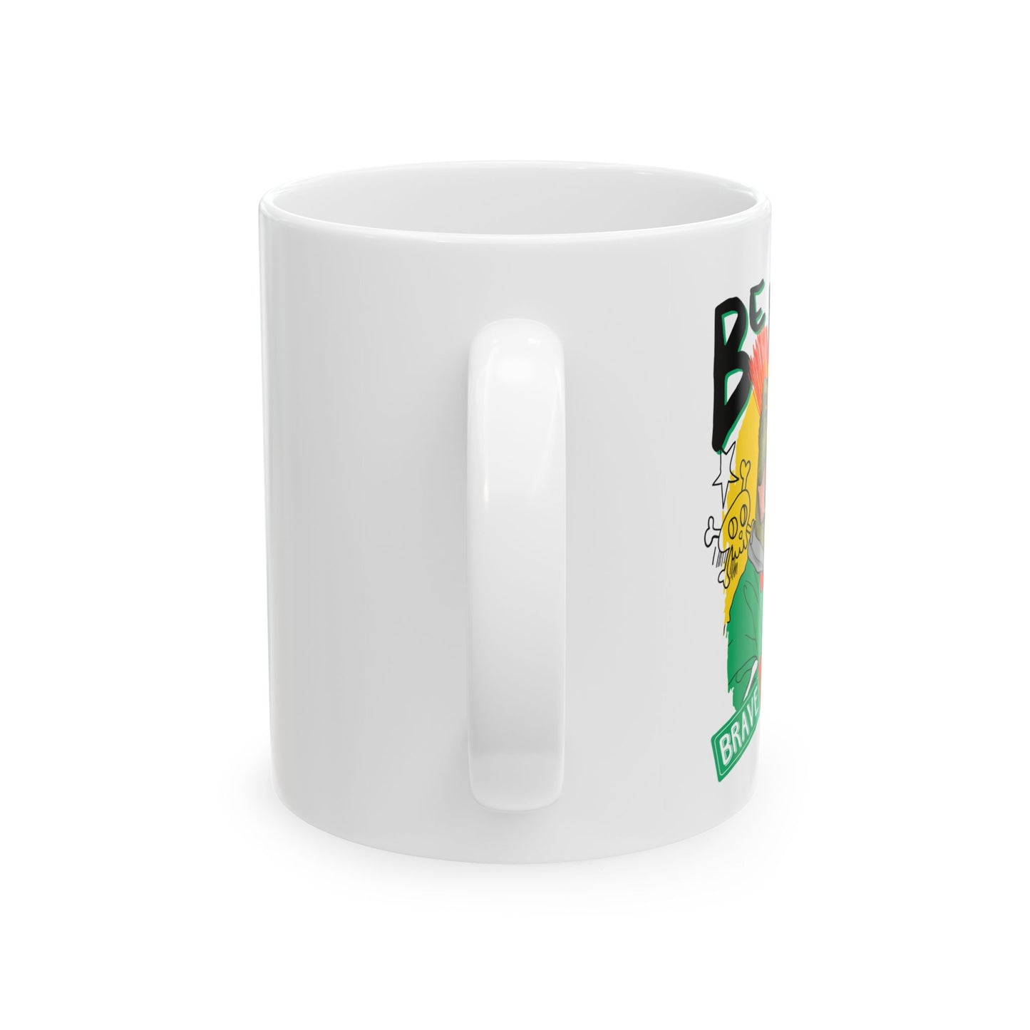 'Be Wild' Ceramic Mug - 11oz & 15oz Coffee Cup