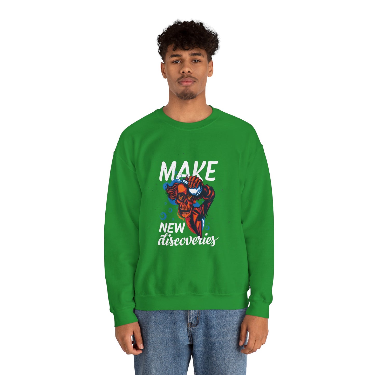 'Make New Discoveries' - Unisex Sweatshirt
