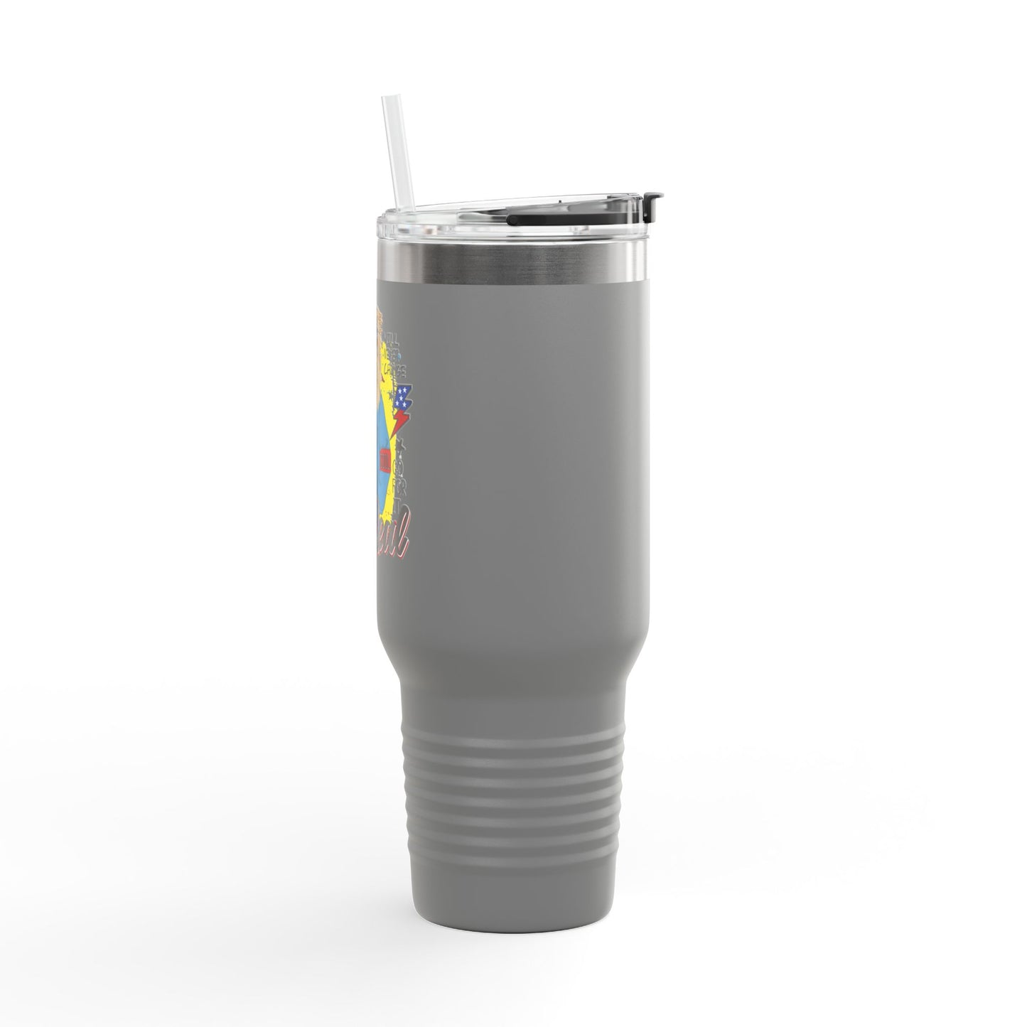 'Stray Real ' 40oz Insulated Travel Tumbler
