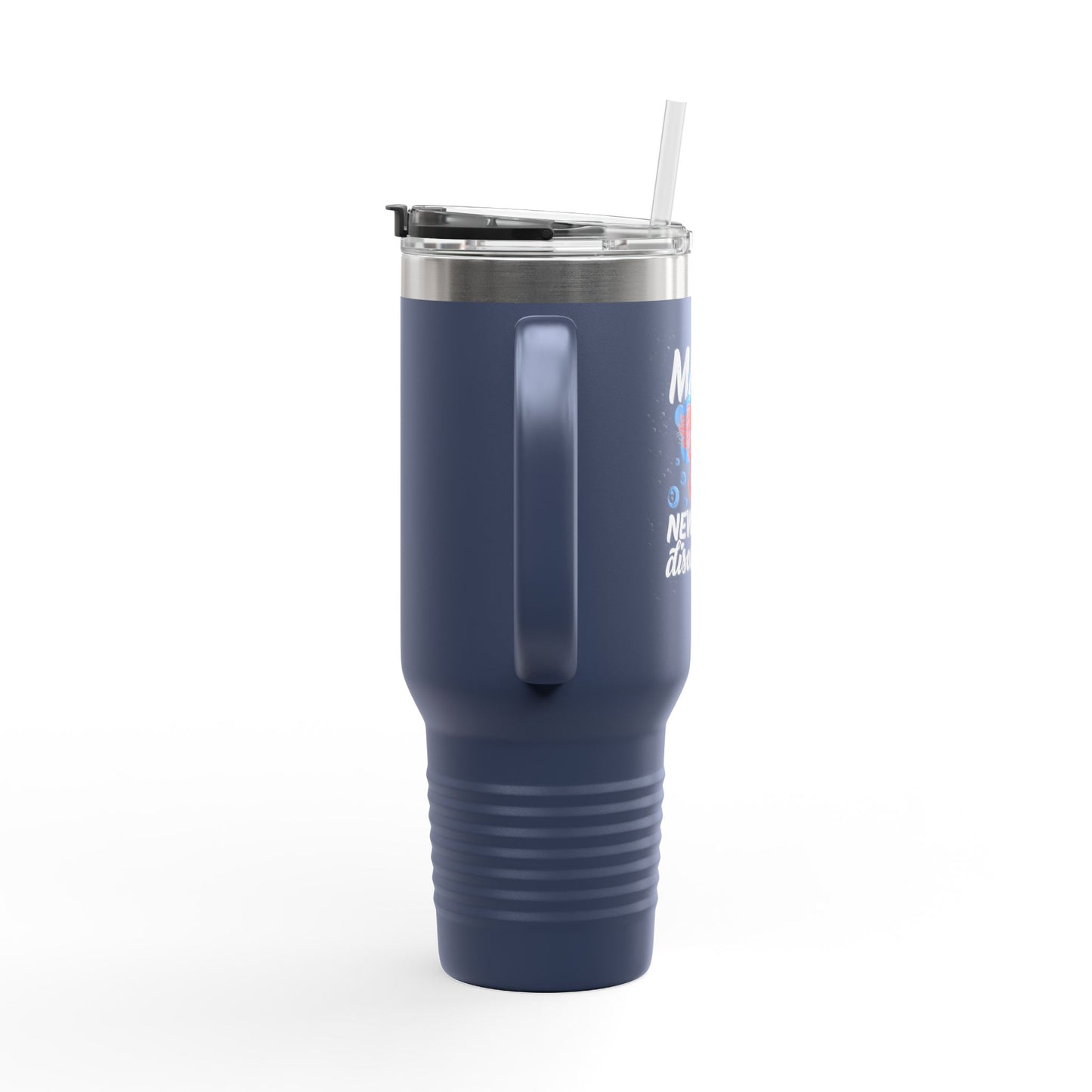 'Make New Discoveries' 40oz Insulated Travel Tumbler
