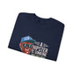 'A Hipster Is Someone Who’s Very Aware of His Style' With Monkey - Unisex Sweatshirt