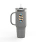 'Live It Up' 40oz Insulated Travel Tumbler