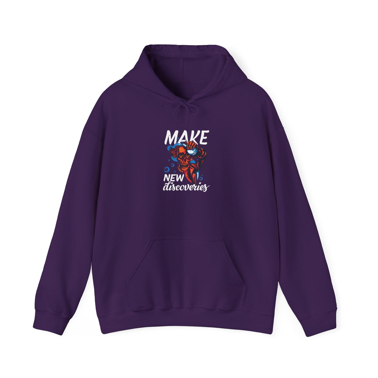 'Make New Discoveries' - Unisex Hoodies