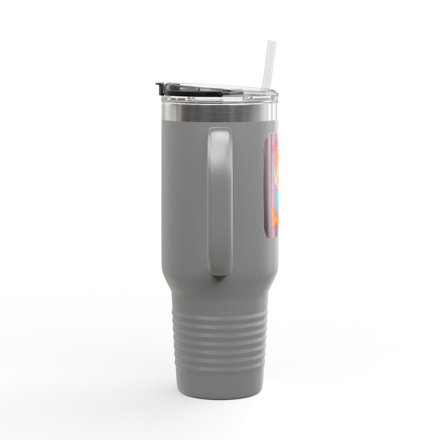 'Born to Be Wild ' 40oz Insulated Travel Tumbler