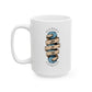 'Live It Up' Ceramic Mug - 11oz & 15oz Coffee Cup