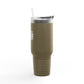 'A Hipster Is Someone Who’s Very Aware of His Style' With Monkey 40oz Insulated Travel Tumbler