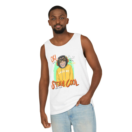 'Ok Stay Cool New York' Monkey - Unisex  Tank Top