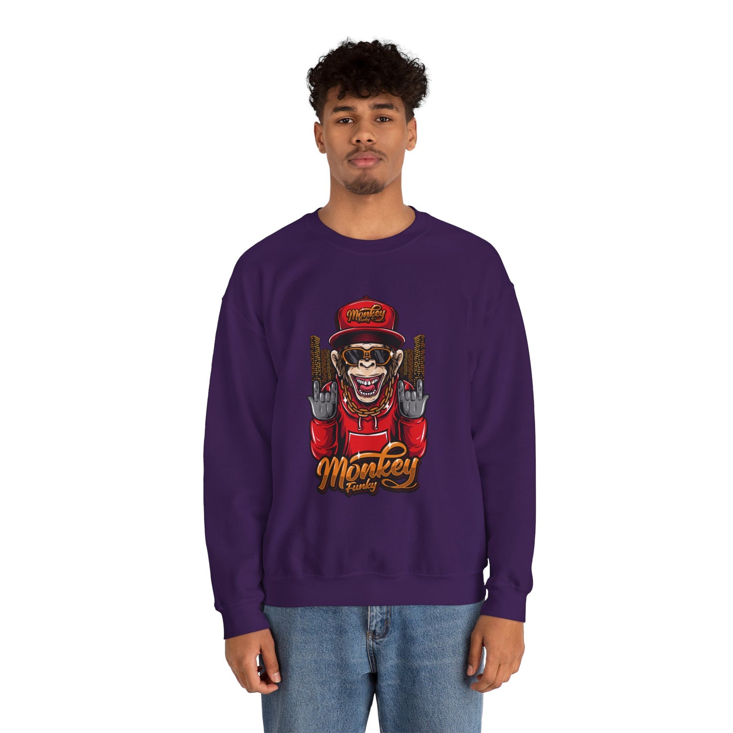'Monkey Funky' - Unisex Sweatshirt