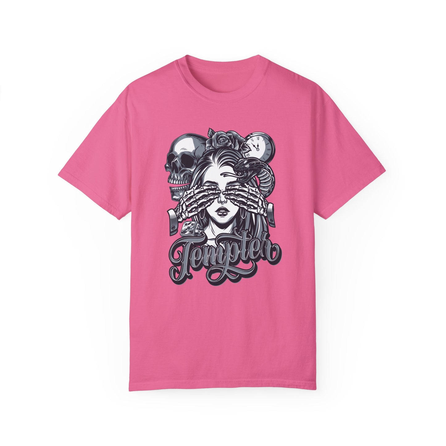 'Tempted' Skull & Rose - Unisex T-Shirt