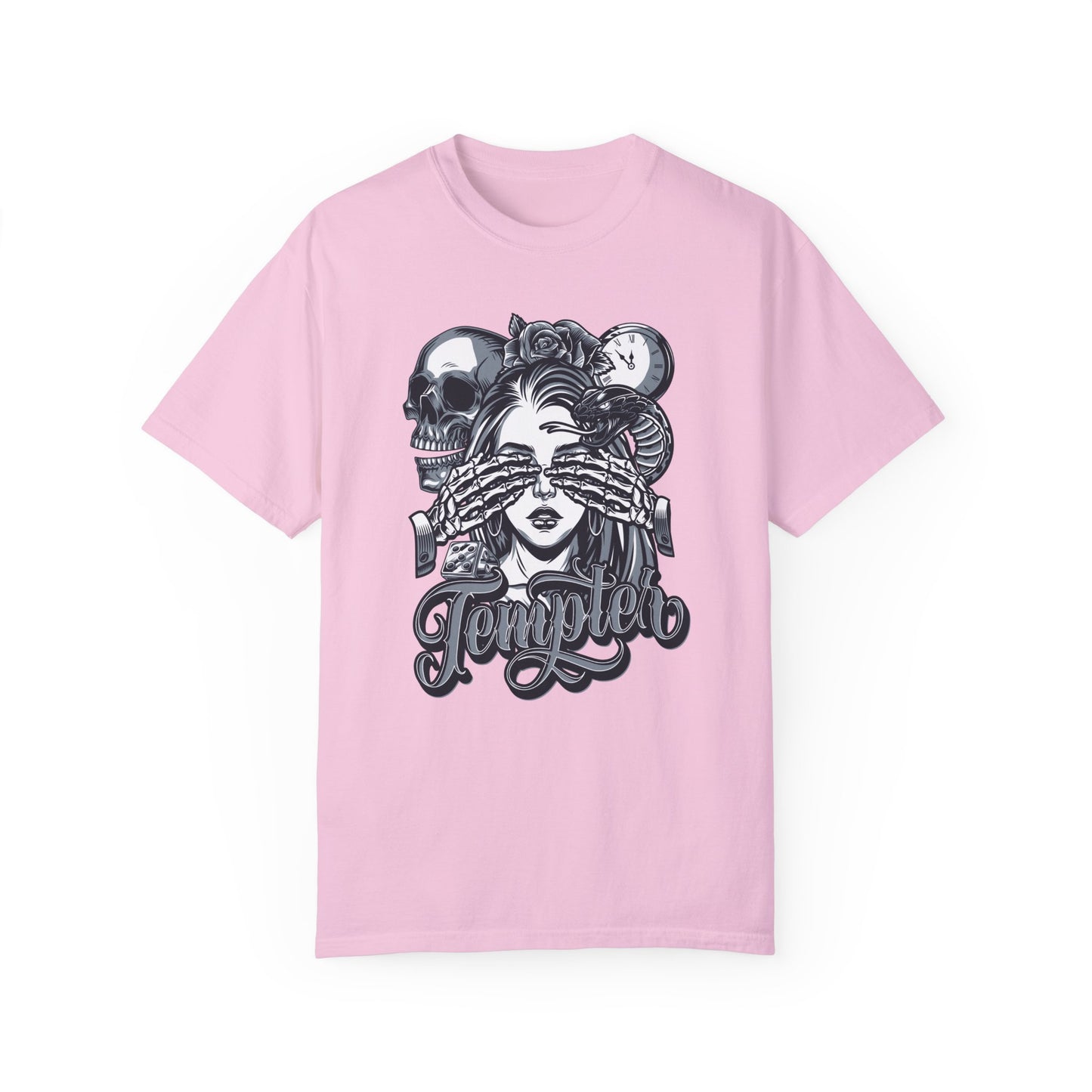 'Tempted' Skull & Rose - Unisex T-Shirt