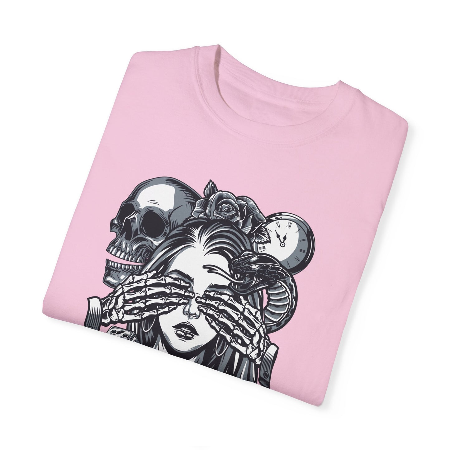 'Tempted' Skull & Rose - Unisex T-Shirt