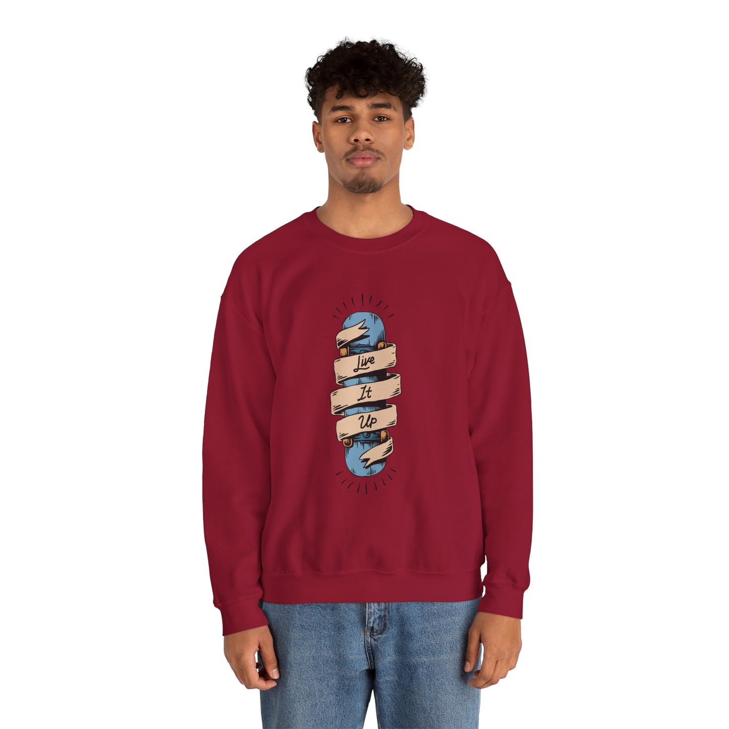'Live It Up' - Unisex Sweatshirt