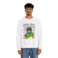 'Learn From Yesterday Life' With Monkey - Unisex Sweatshirt