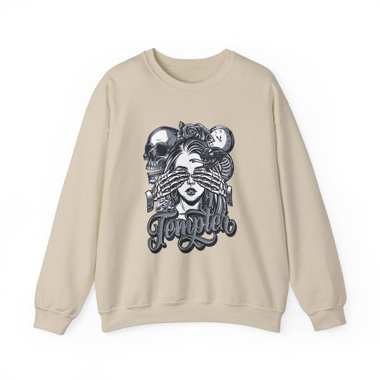 Tempted Skull & Rose Unisex Sweatshirt