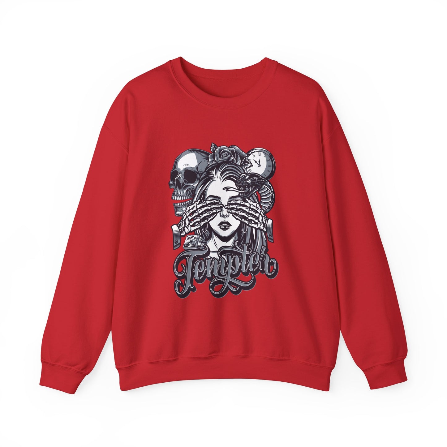 Tempted Skull & Rose Unisex Sweatshirt
