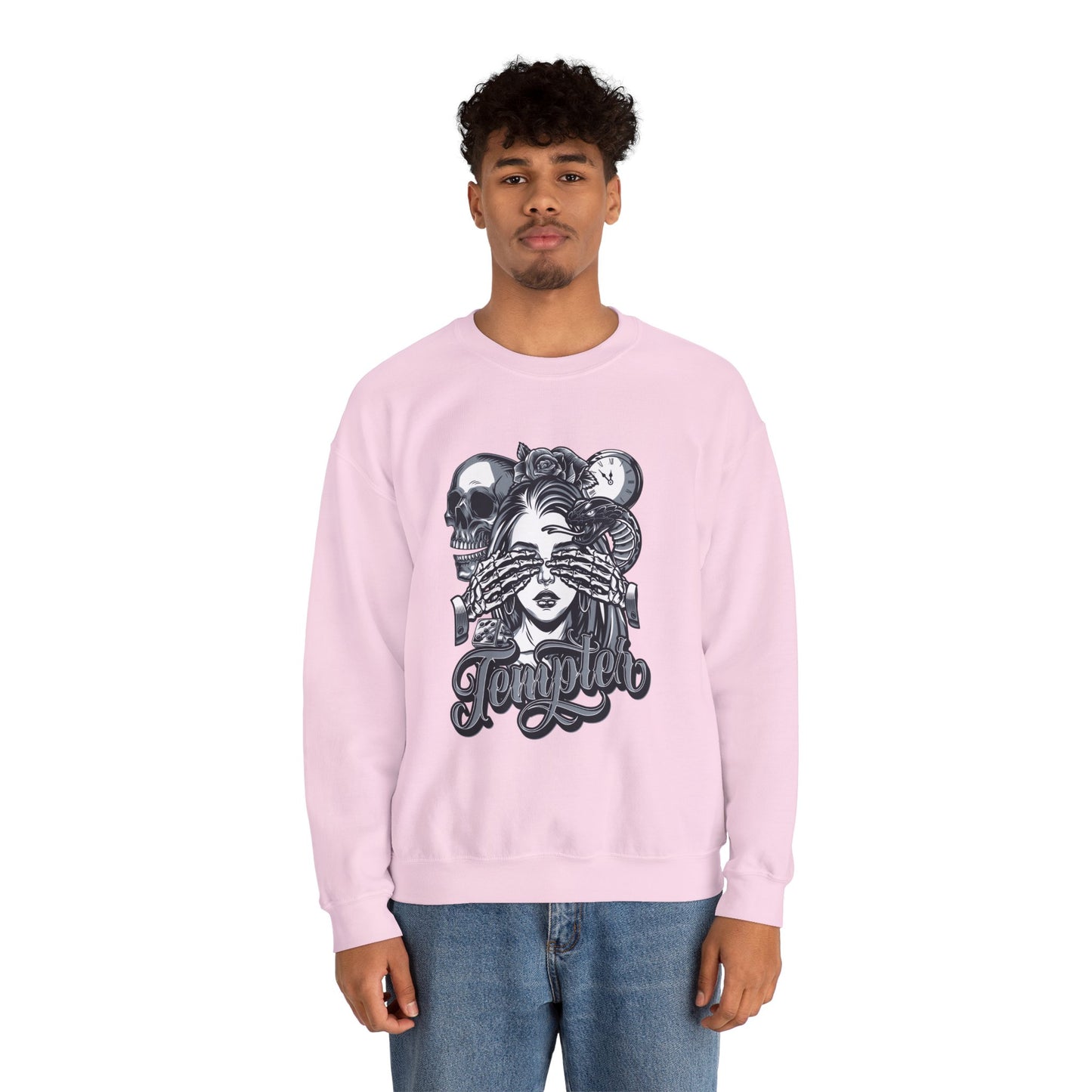 Tempted Skull & Rose Unisex Sweatshirt