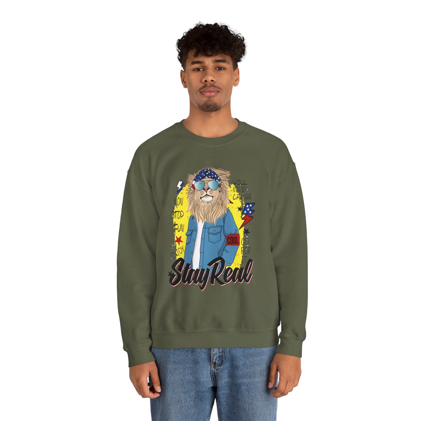 'Stray Real ' - Unisex Sweatshirt