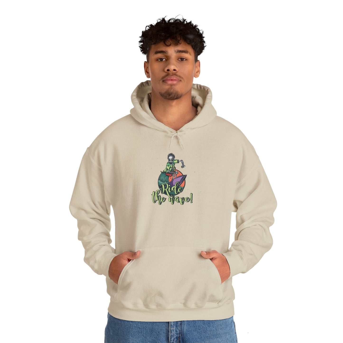 'Ride the Wave!' - Unisex hoodies
