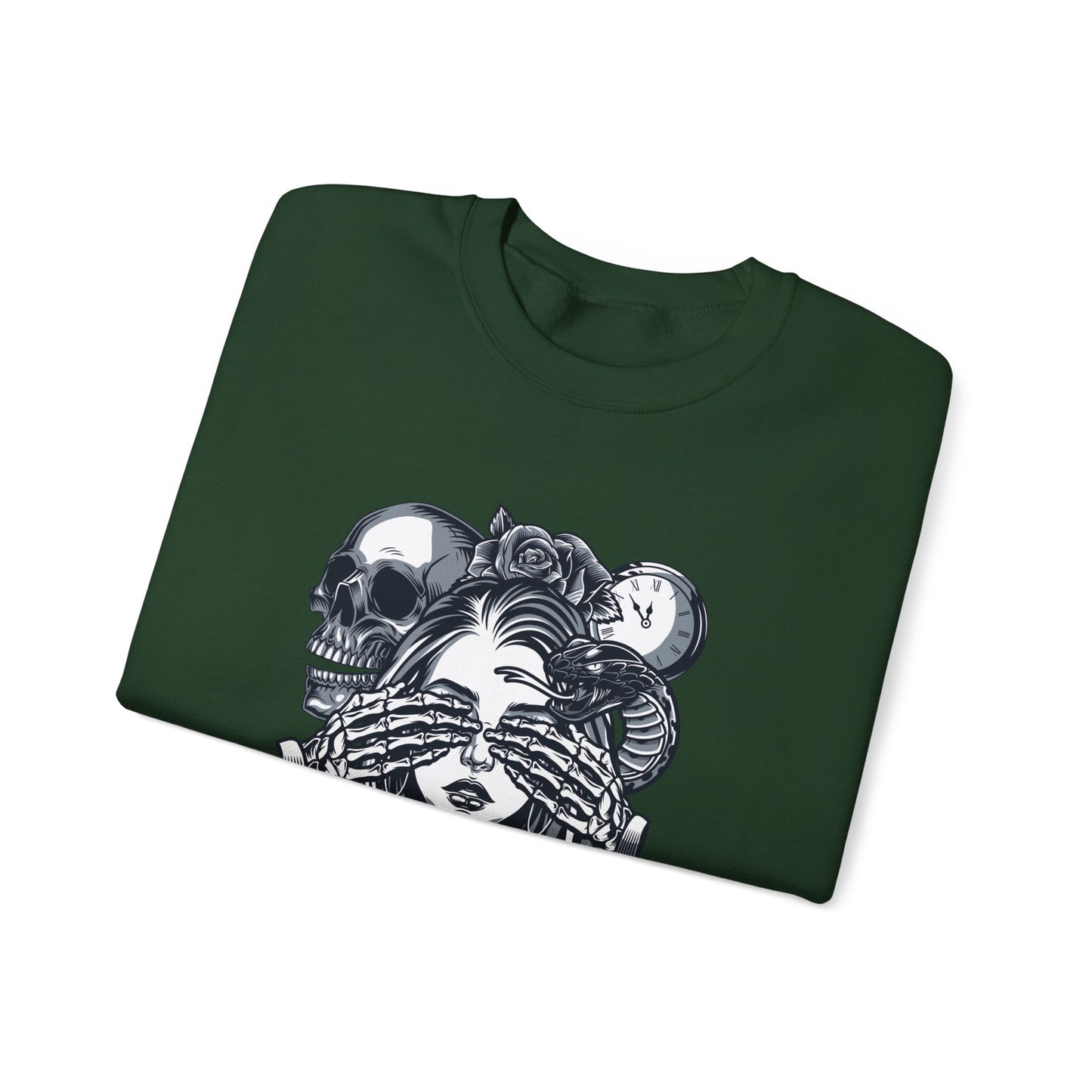 Tempted Skull & Rose Unisex Sweatshirt