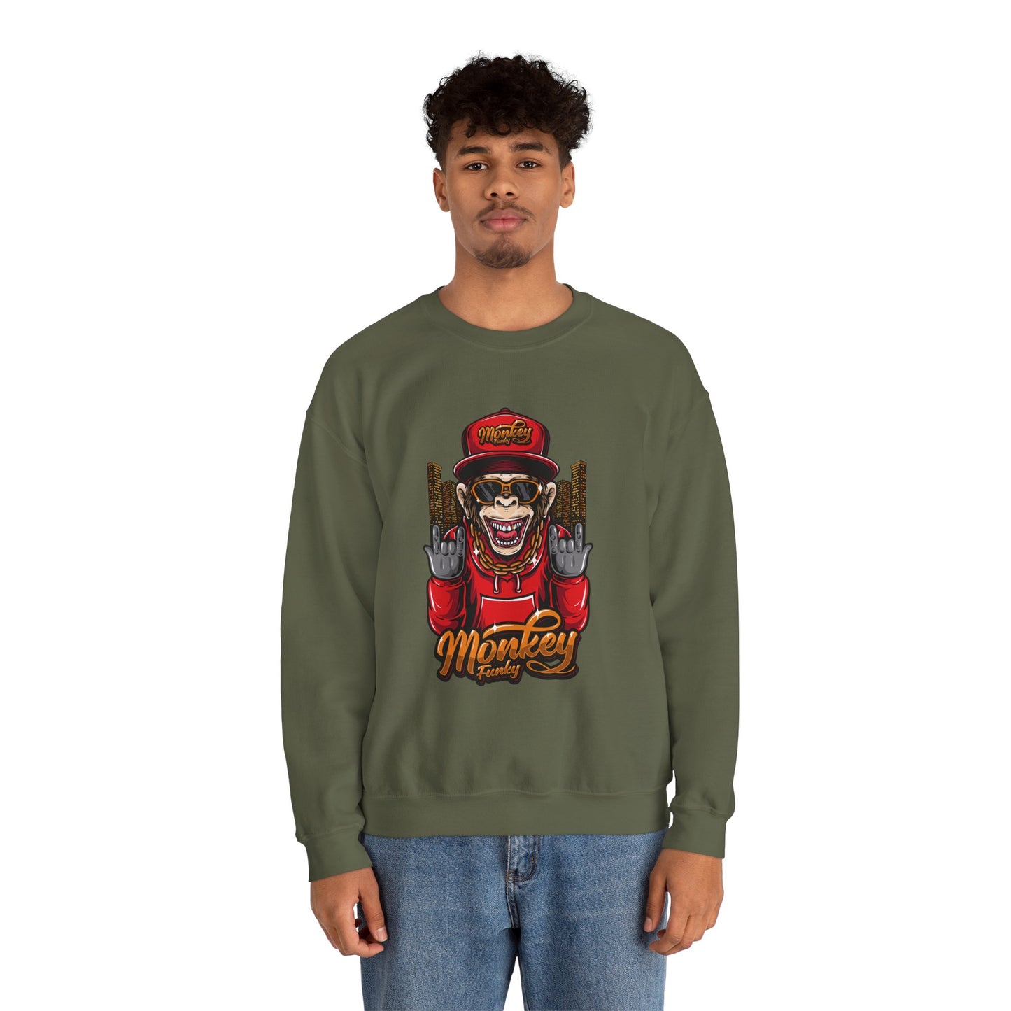 'Monkey Funky' - Unisex Sweatshirt