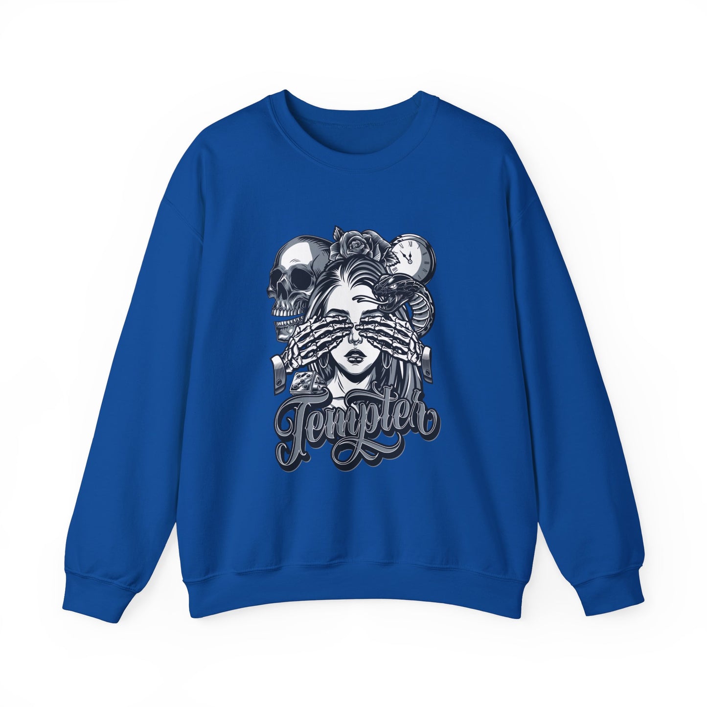 Tempted Skull & Rose Unisex Sweatshirt