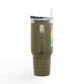 'Be Wild' 40oz Insulated Travel Tumbler